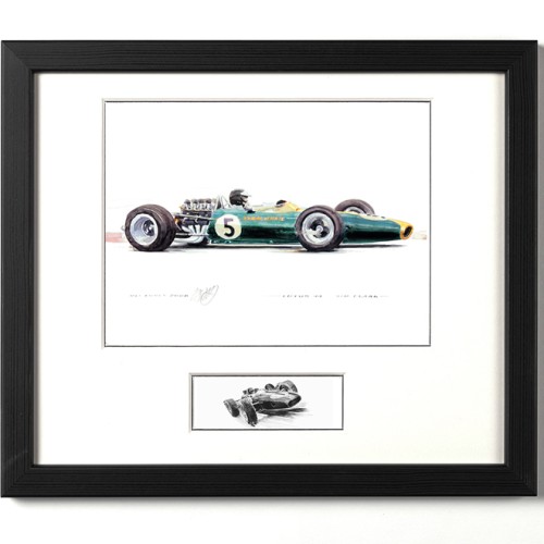 Uli Ehret Framed Print - Jim Clark