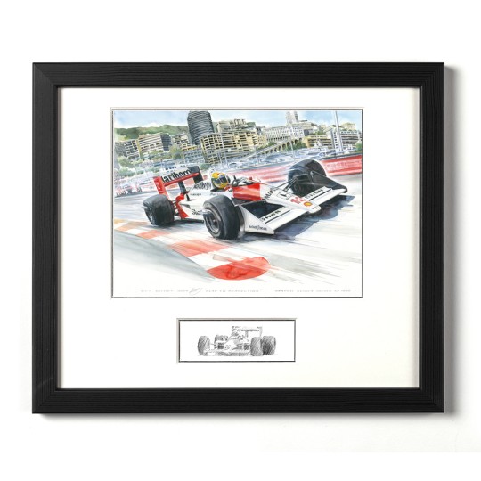 Uli Ehret Framed Print - Michael Schumaker