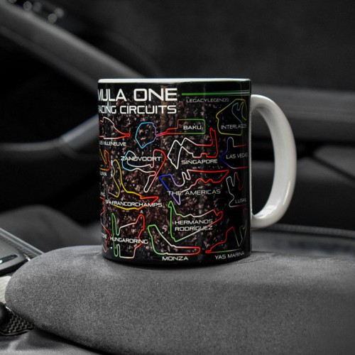 Formula 1 2025 Circuits Mug