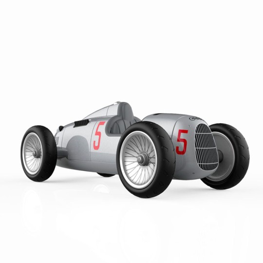 Baghera Silver Arrow Toy Racing Car