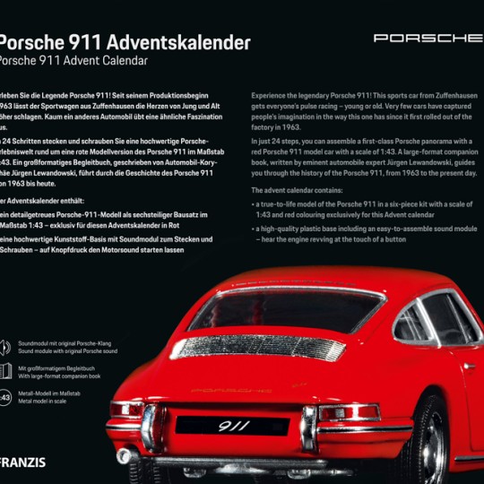 Red Porsche Advent Calendar