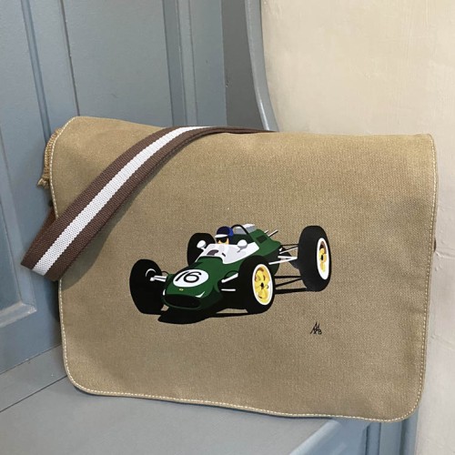 Lotus Messenger Bag