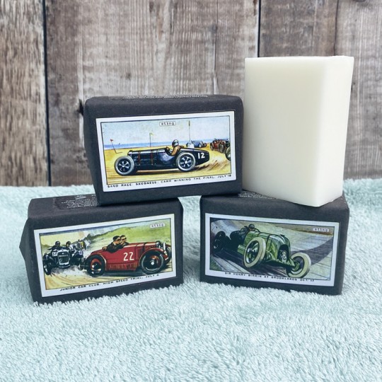 Set of 3 Mini Racing Car Soaps