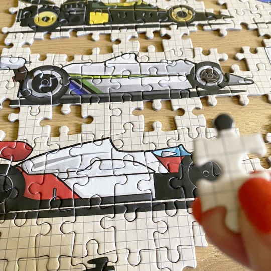Formula 1 Through the Ages Jigsaw
