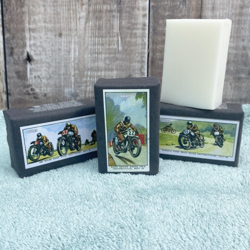 Set of 3 Mini Motorbike Soaps