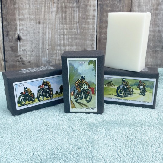 Set of 3 Mini Motorbike Soaps